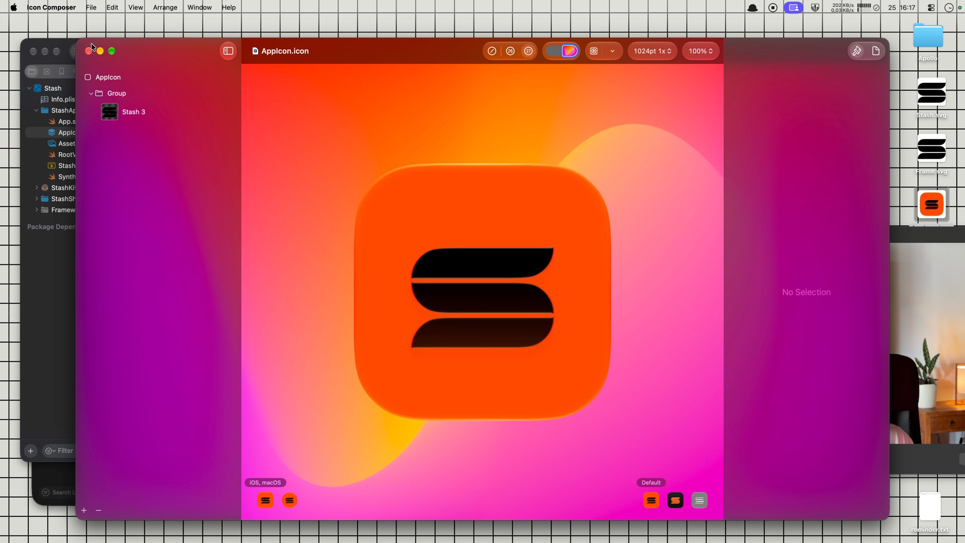 086 - App Icon Speedrun (Stash)
